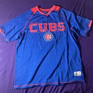 Chicago Cubs Blue and Red Jersey